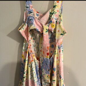 Summer Tie Back Mini Dress